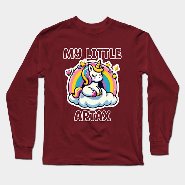 MY LITTLE ARTAX Long Sleeve T-Shirt by lumenoire